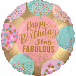 Happy Birthday fólia lufi...