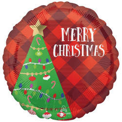 Merry Christmas fólia lufi...