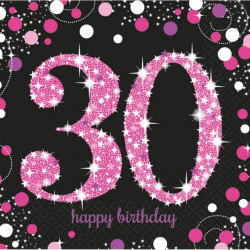 Happy Birthday 30 szalvéta...