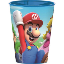 Super Mario pohár, műanyag...