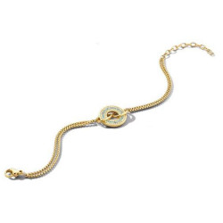 Színes köves arany színű...