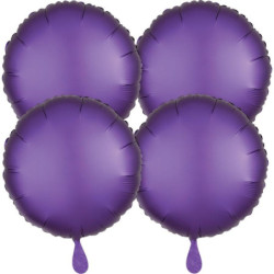 Szatén Purple kör fólia...