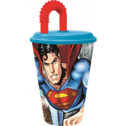 Superman szívószálas pohár,...
