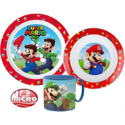 Super Mario étkészlet,...