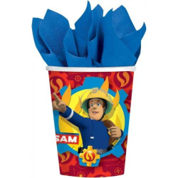 Sam a tűzoltó papír pohár 8...