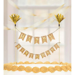 Happy Birthday Gold torta...