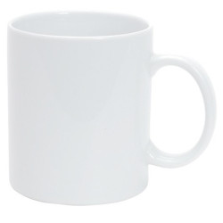 Bögre, 300 ml fehér porcelán